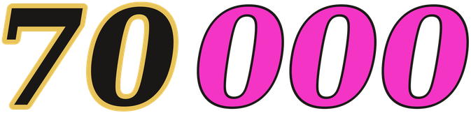 70000 logo
